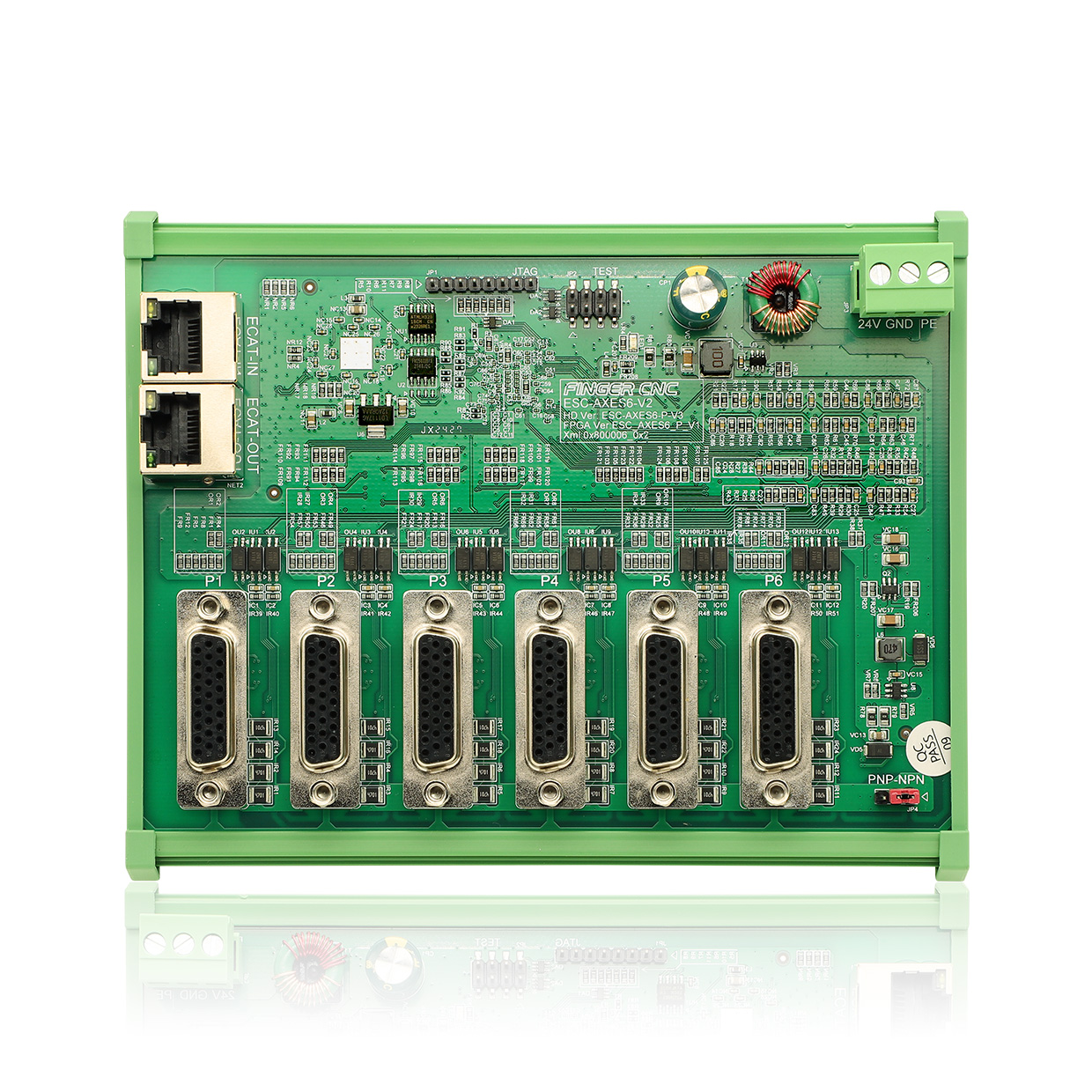 EtherCAT 6軸控制（脈沖/模擬量）運(yùn)動(dòng)模塊