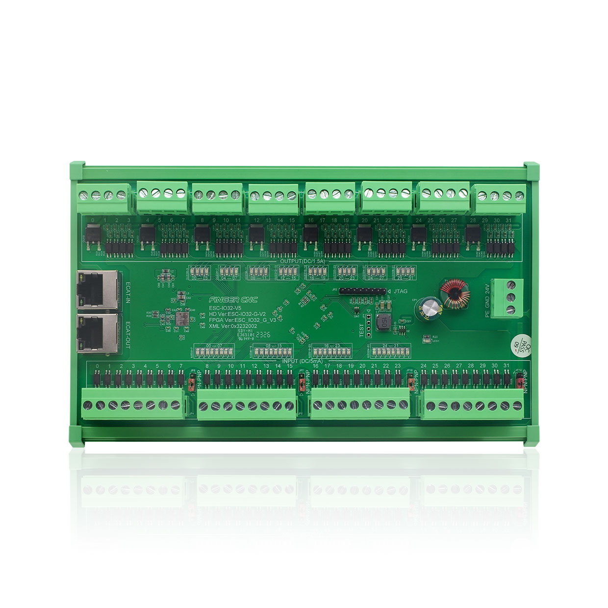 EtherCAT 32點(diǎn)輸入/32點(diǎn)輸出（晶體管） IO模塊